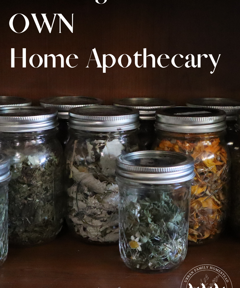 Creating your own home apothecary