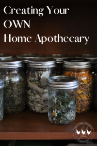 Creating your own home apothecary