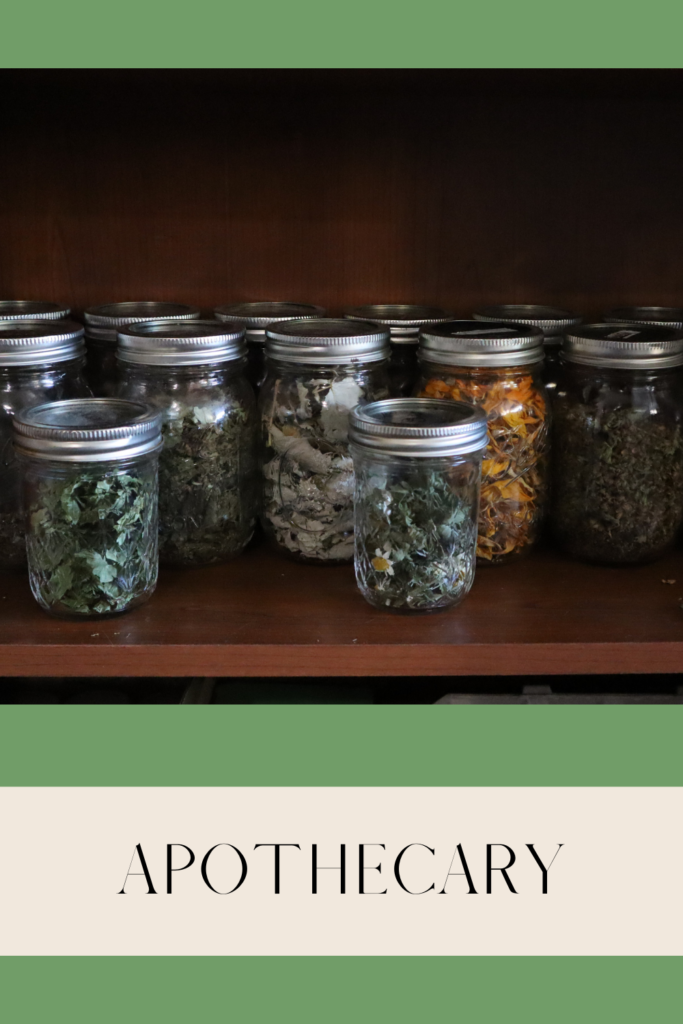 apothecary page