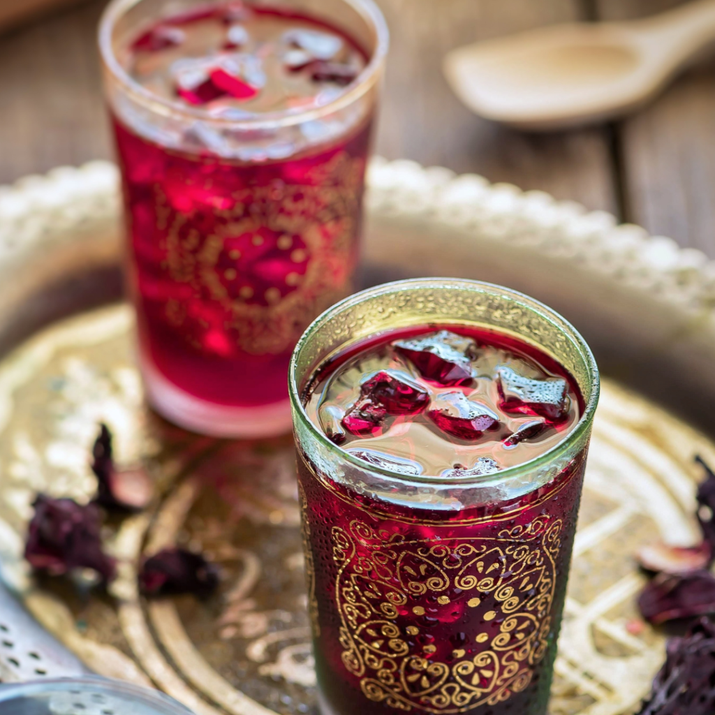 ZESTY HIBISCUS-GINGER TEA